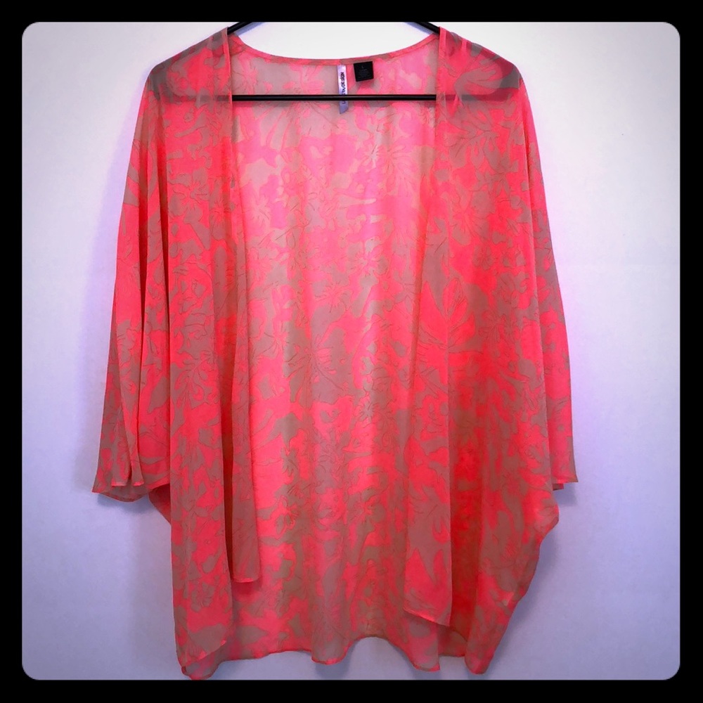 Sheer Flyaway Cardigan